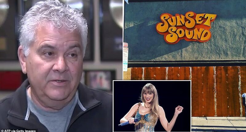 An iconic recording studio in Los Angeles claims a nearby homeless encampment has scared away well-known stars and could 'potentially put them out of business.' Sunset Sound Recorders studio, located in Hollywood, has been in business for 68 years and has been directly affected by the soaring homeless population that have found shelter on nearby sidewalks. The president of Sunset Sound, Paul Camarata, told ABC7 that pop star Taylor Swift recorded music at the studio and reportedly had a negative experience.