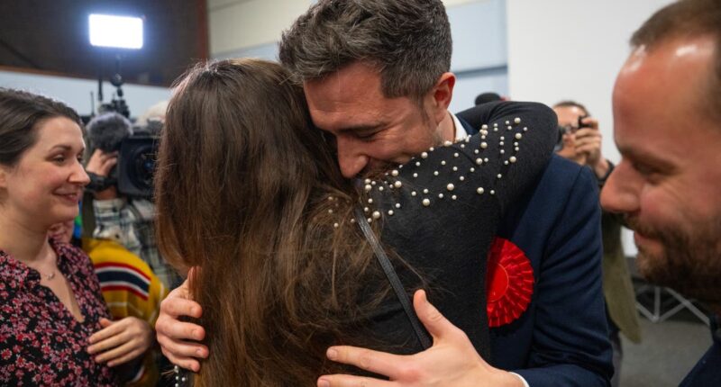 Labour overturns 11,200 Tory majority to win at Kingswood by-election