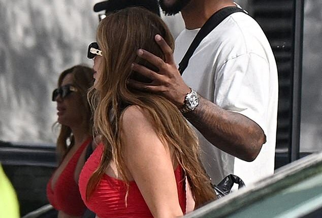 Larsa Pippen and Marcus Jordan reunite on Valentine