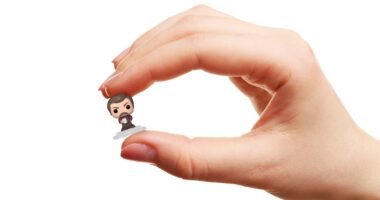 Mini Ron Swanson Pop! figure