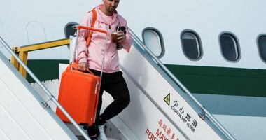 Lionel Messi and Inter Miami landed in Hong Kong on Friday morning as their tour continues