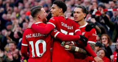 Liverpool climbed back to the top of the Premier League with a 3-1 win over Burnley at Anfield