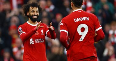 Mo Salah and Darwin Nunez have scored 29 goals between them for Liverpool this season