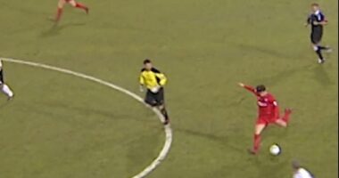 Xabi Alonso scored from 70 yards against Luton in January 2006 in a 5-3 FA Cup victory