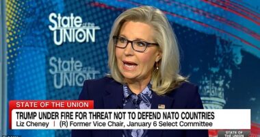 Liz Cheney slammed former president Donald Trump for his failure to condemn Russia and Vladimir Putin