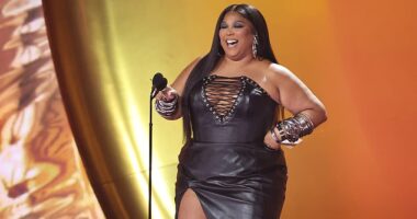 Platinum singer Lizzo made a rare public appearance at the Grammys Sunday, presenting an award before thousands in person and millions on TV just six months after a sexual harassment lawsuit was filed against her