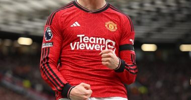 Man United's Rasmus Hojlund will miss up to three weeks after picking up a muscle injury