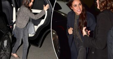 Meghan Markle goes casual for swanky dinner date with friends in LA