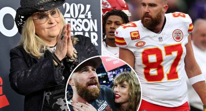 Melissa Etheridge jokingly says she's 'worried' Travis Kelce may 'retire early'