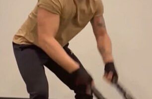 Mesut Ozil looks to have packed on muscle in a post shared on his Instagram account