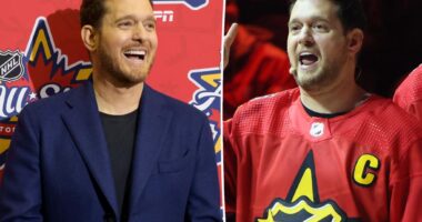 Michael Bublé claims he was on mushrooms at NHL All-Star Game draft, thought he was in ‘Blades of Glory’