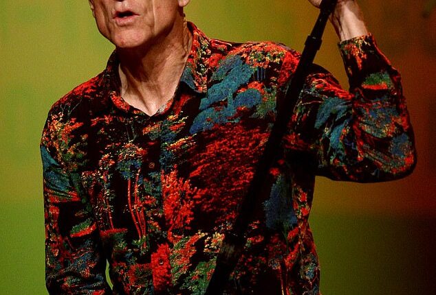 Midnight Oil front man Peter Garrett did not hold back when talking about global megastar Taylor Swift on Friday. Pictured in 2021