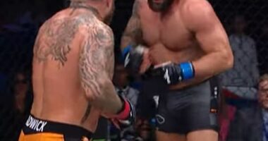 Przemyslaw Mysiala, 41 (pictured right) - who has held six championship belts - was stopped by police with £72,000 in cash in his car on December 8, 2021