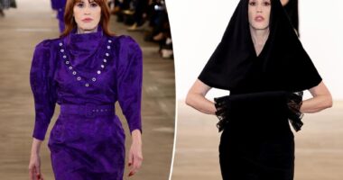 Molly Ringwald makes runway debut at Batsheva show during NYFW