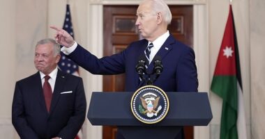 Biden delivered remarks reiterating his desire for peace in Israel on Tuesday