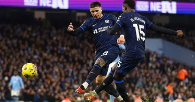 Nicolas Jackson was left fuming at Chelsea team-mate Enzo Fernandez against Man City