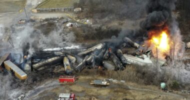 One year after East Palestine train derailment, rail safety still in spotlight