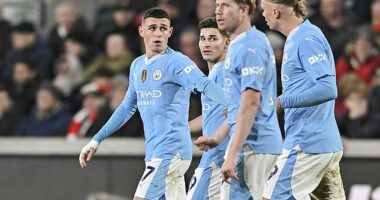 Man City secured a 3-1 win over Brentford as they maintained their Premier League title push