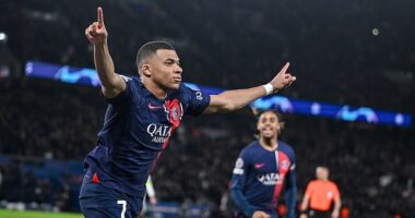 Kylian Mbappe once again delivered for PSG, breaking the deadlock to help them to a 2-0 win against Real Sociedad