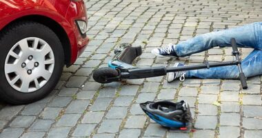 Parents are being warned by police about the dangers of illegal e-scooters, reminding them that they are still illegal to use in public areas (stock image)