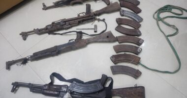 Police recover prohibited firearms hidden near river in Bauchi