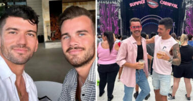 Police searching for missing former TV presenter and his partner as police declares their home a crime scene after ?a large amount of blood? was found