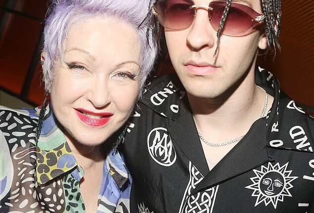 Pop star Cyndi Lauper