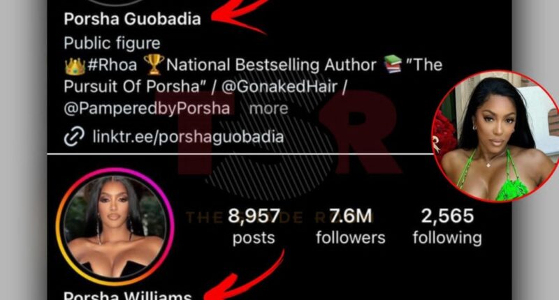 Porsha Williams removes Nigerian husband