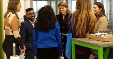 Princess Beatrice, 35, looked elegant in black as she appeared at an event promoting youth mental health this week in the US