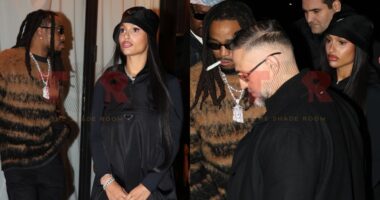 Quavo Pops Out In Paris With His Gymnast Boo Erica Fontaine