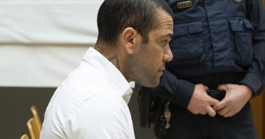 REVEALED: The date Dani Alves could be released from prison - and good behaviour could mean it's a matter of months into his four-and-a-half-year sentence