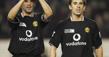 Gary Neville and Roy Keane alleged some teams they faced for Man United were not 'clean'