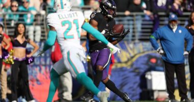 Ravens Predicted to Cut RB Justice Hill for Cap Savings