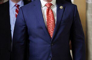 Rep. Eric Burlison, R-Mo., told DailyMail.com he is more worried about the 'penalties' of talking about the classified material he viewed in the House SCIF than the consequences of the material itself