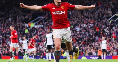 Richard Keys insists Harry Maguire 'shouldn't have been on the pitch' for Man United's equaliser against Fulham after his challenge on Sasa Lukic