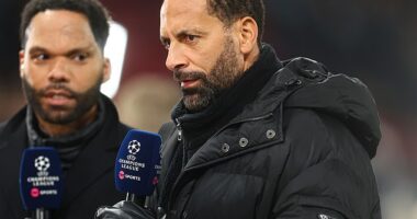Rio Ferdinand names Man City star as the 'most important player in the Premier League' following their 3-1 victory against FC Copenhagen... claiming he is the 'conductor' within Pep Guardiola's side