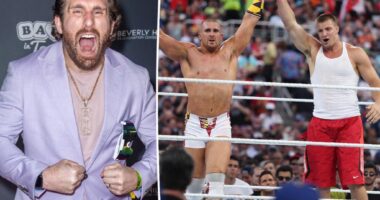 Rob Gronkowski pal Mojo Rawley jokes retired NFL star is 'washed up'