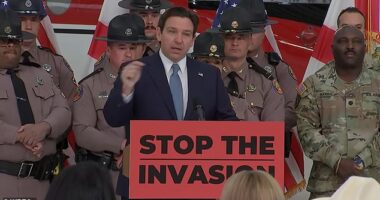 Florida Gov. Ron DeSantis announced Thursday that he will send up to a battalion of National Guardsmen to strengthen border security in Texas