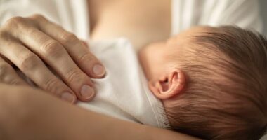 A leaked letter from the Medical Director of University Hospitals Sussex NHS Foundation Trust describes both as ¿human milk¿ and says that they are the ¿ideal food for infants¿. Stock Image