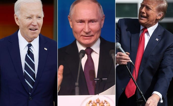 Russian president Vladimir Putin says he prefers Joe Biden over Donald Trump in the White House because he is