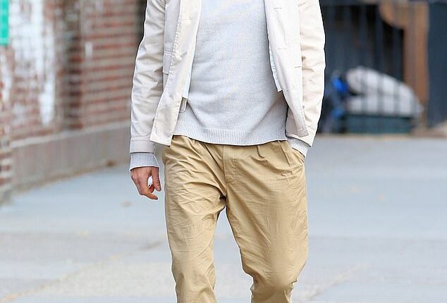 Ryan Reynolds was spotted walking down a street in New York City's West Village neighborhood on Monday