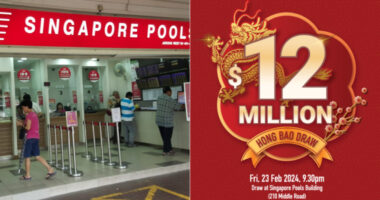 S$12 million Toto top prize for Hong Bao Draw on Friday, Feb. 23 - Mothership.SG