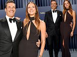 SAG Awards 2024: Jon Hamm, 52, looks dapper as he joins glamorous wife Anna Osceola, 35, on red carpet