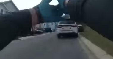 Shocking Footage Shows Deputy Opening Fire On Patrol Vehicle Holding Suspect After He Mistook Falling Acorn For Gunshot, Deputy Resigns After Investigation