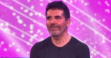 Simon Cowell left fans in shock with his 'frozen' appearance on the latest episode of Saturday Night Takeaway
