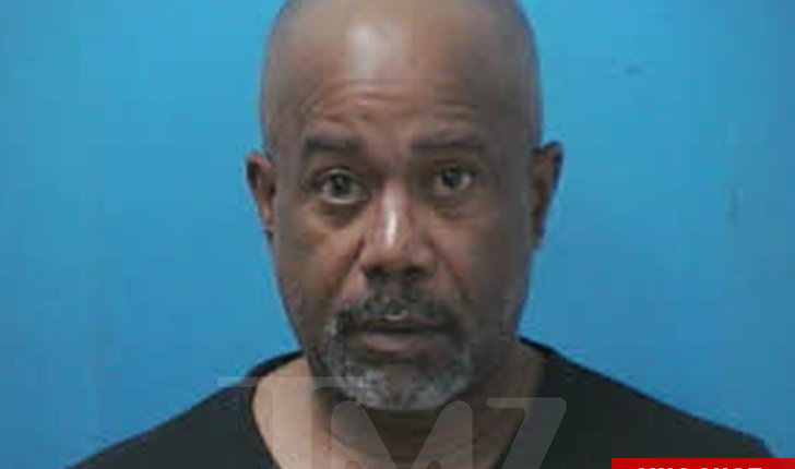 Singer Darius Rucker arrested for possession of marijuana and psilocin pills