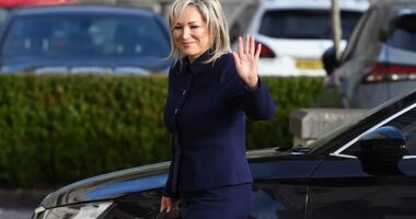 Sinn Fein's Michelle O'Neill has become Northern Ireland's first-ever nationalist first minister