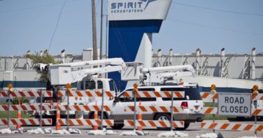 Spirit AeroSystems reports a surprise profit but won’t provide guidance