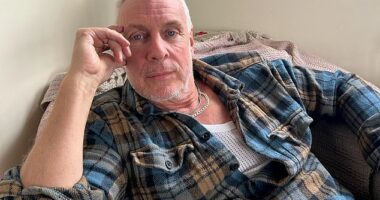 Laurence Wright (pictured), the heartbroken brother of Steve Wright, blamed the DJ's death on his poor diet and claims he hid health problems from his family