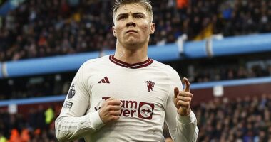 Rasmus Hojlund has five goals in five games for Man United... but how has he hit his hot streak?